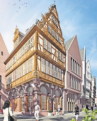 Modell des Hauses 'Goldene Waage' (web 200x249)_DomRömer